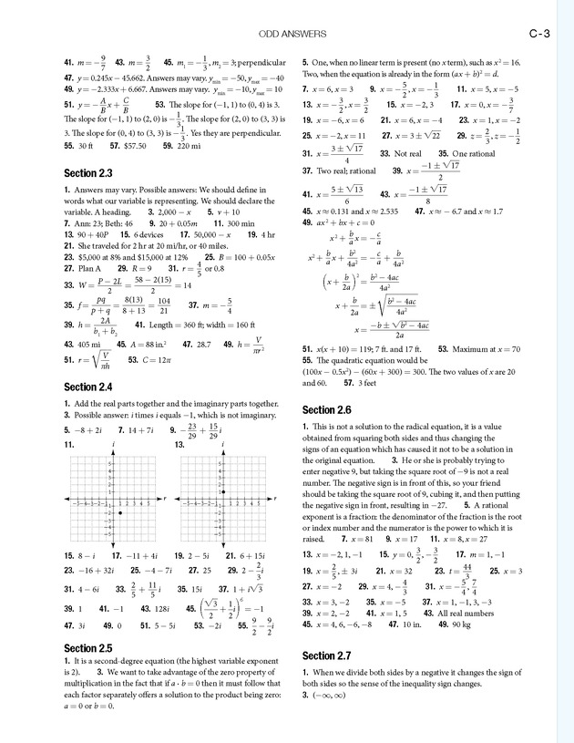 Algebra and Trigonometry - 